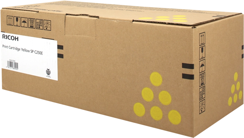 Ricoh 407546 cartuccia toner 1 pz Originale Giallo