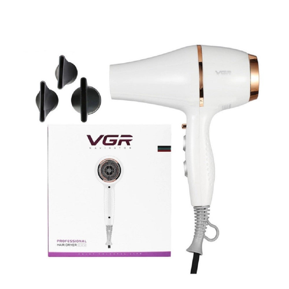 Trade Shop - Asciugacapelli Phon Professionale Ionico 2200 W Parrucchiere Barbiere Vgr V-414 -
