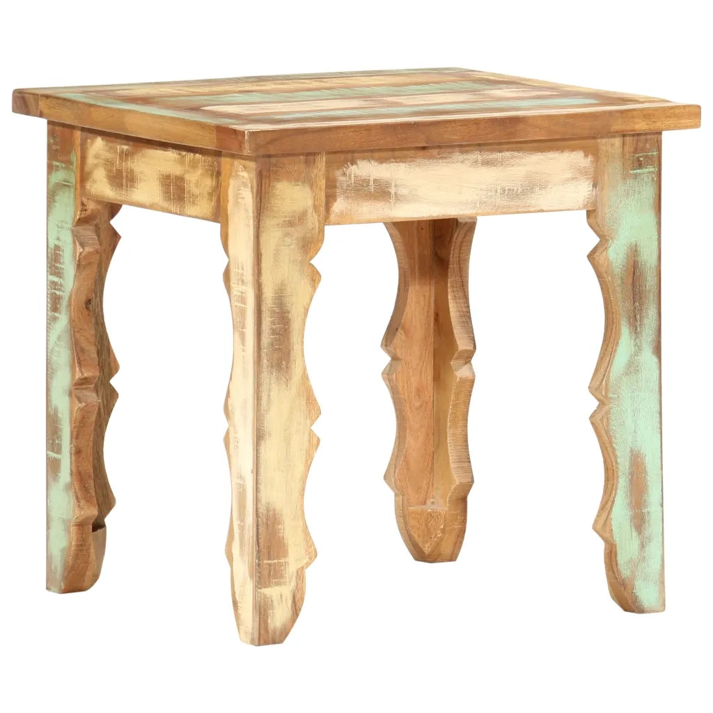 Tavolino da CaffÃ¨ 40x40x40 cm in Legno Massello di Recupero cod mxl 16063