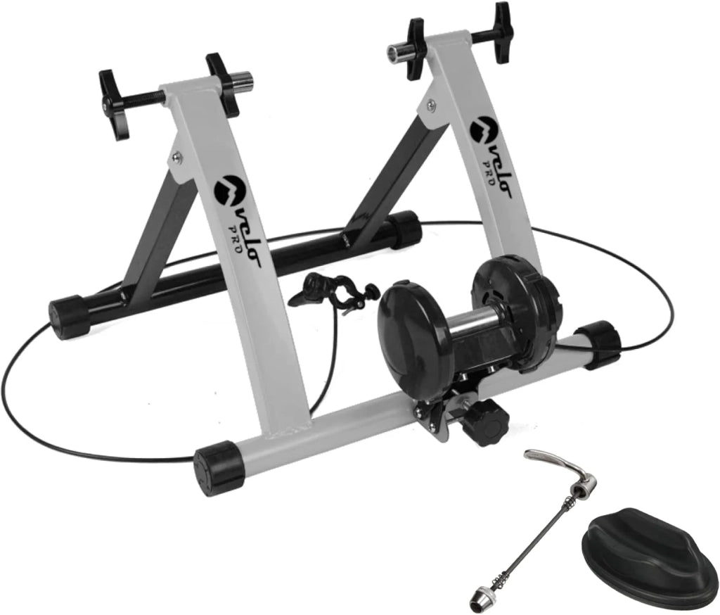 Velo Pro Turbo Magnetico Argento, 6 Livelli, Pieghevole, 26”-28” & 700C