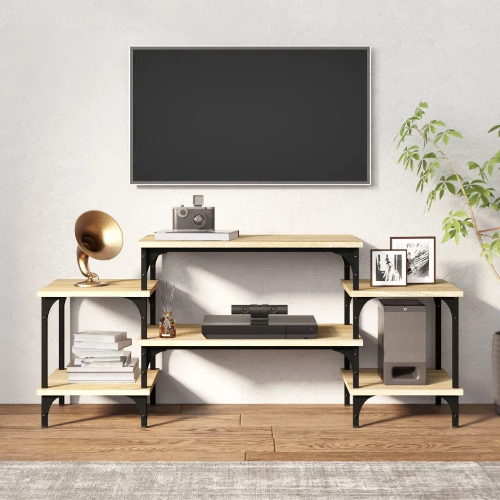 Mobile TV | Armadietto TV | Mobile Porta TV Rovere Sonoma 117x35x52 cm in Legno Multistrato