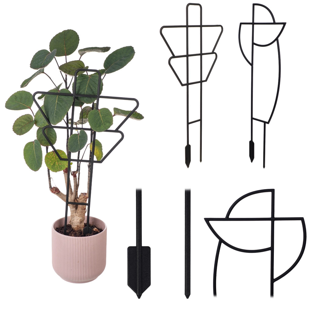 Set di 2 supporti per piante, fiori e piante KADAX, ideali per il giardino.