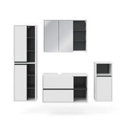 Vicco Set mobili bagno Bianco 4 parti