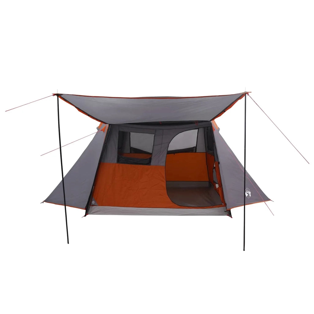 Tenda a tunnel Grigio e arancione 475 x 220 x 192 cm 42017429