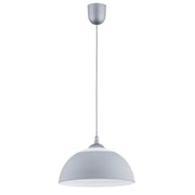 Lampada a sospensione classica grigia BEZA MAK E27 15W Alfa