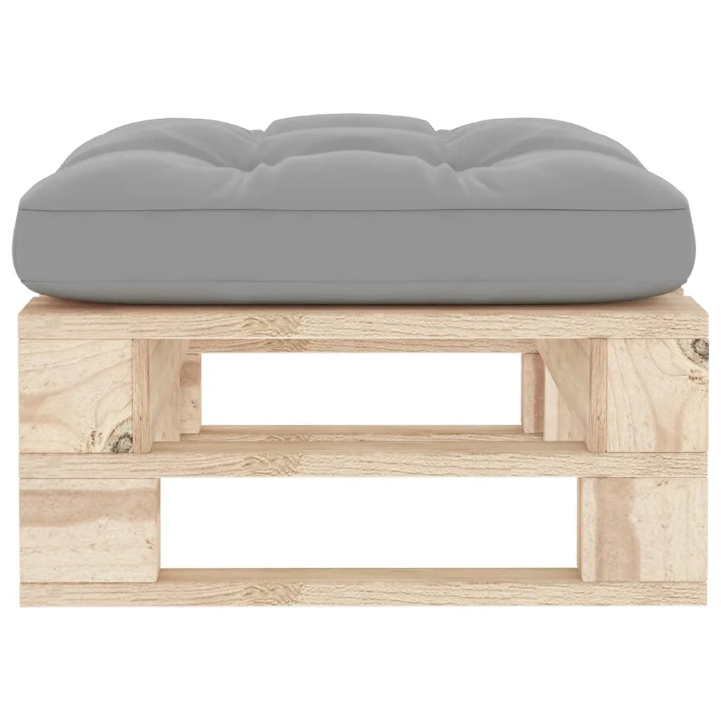 Mobili da Giardino-Ottomana da Giardino Pallet in Legno di Pino Impregnato 882203