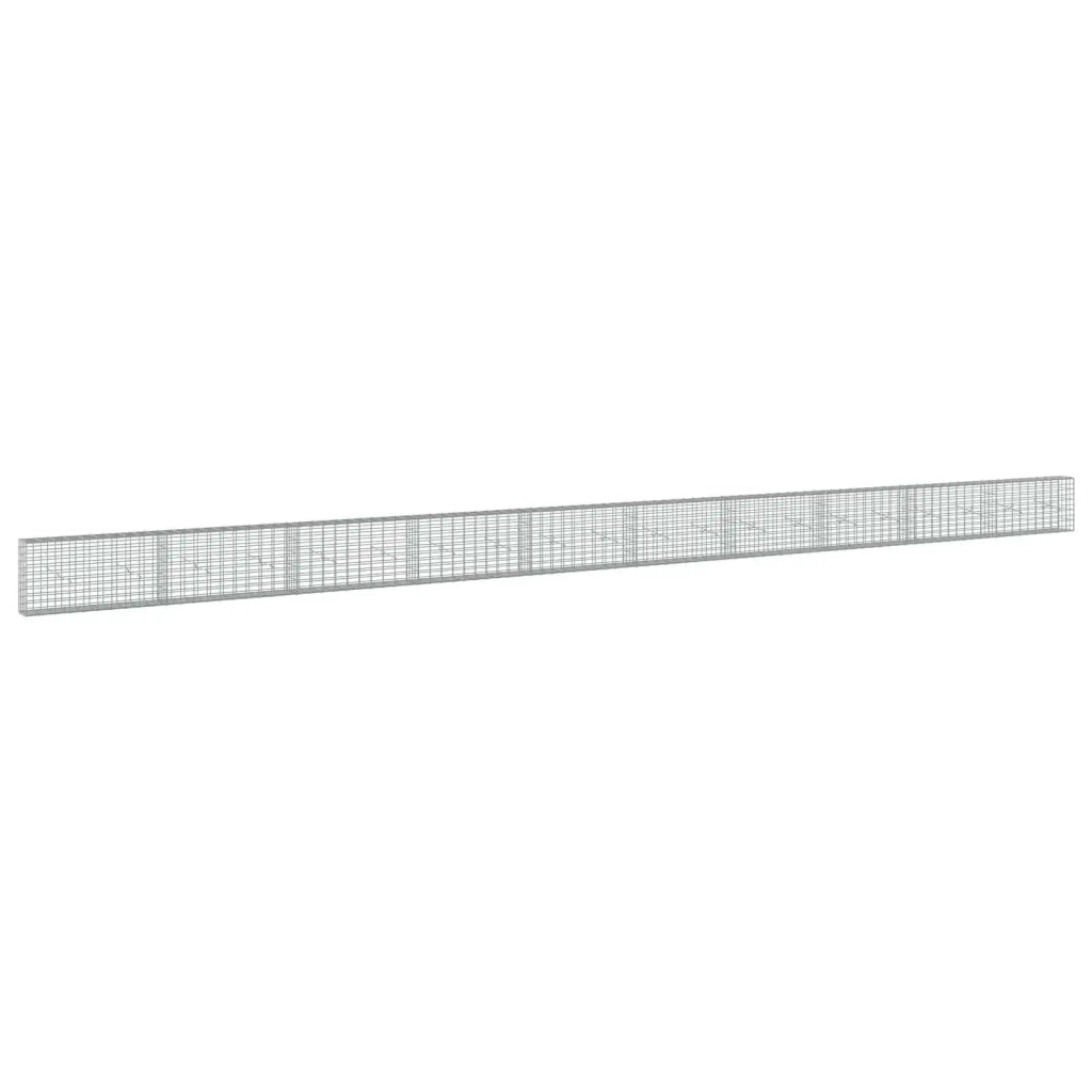 Gabione con Filo da 3,5 mm e Rete da 5x10 cm 1000x20x50 cm 3462614