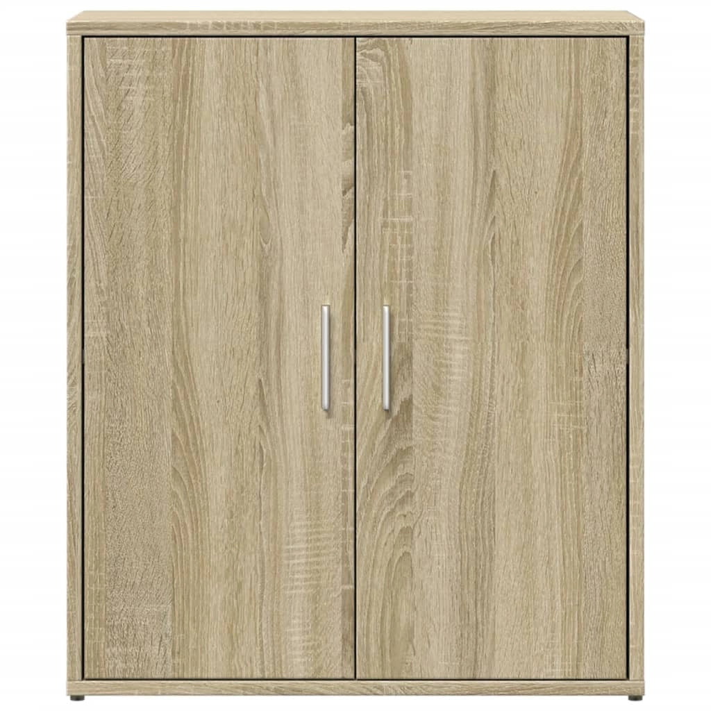 Buffet credenza cassettiera armadio mobile contenitore organizer cucina soggiorno rovere Sonoma 60 x 31 x 70 cm legno ingegnerizzato marrone 02_0031593