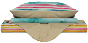 Copripiumino 1 Piazza e Mezzo con Federe Stampato Fez