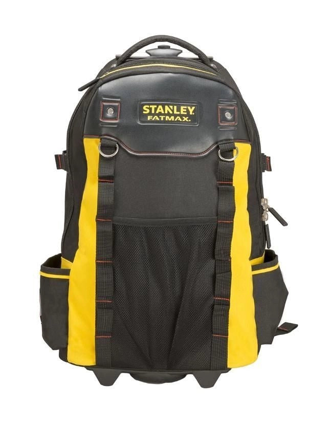 Stanley 1-79-215 FatMax Zaino Trolley Porta Utensili 50 scomparti 24.5 L 20 Kg Nylon colore Nero