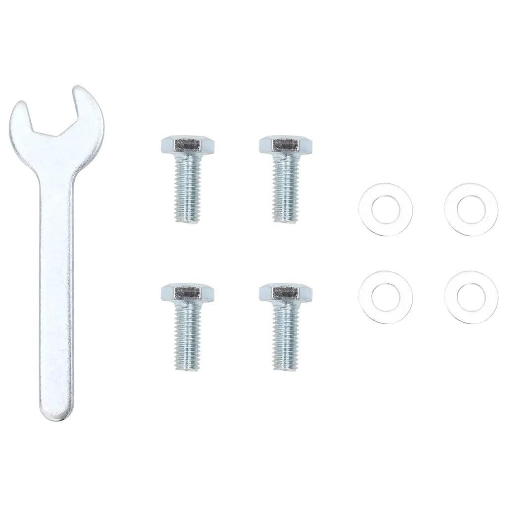 Base per Ombrellone per Palo da ?38/48 mm Argento in Acciaio CFW7803650