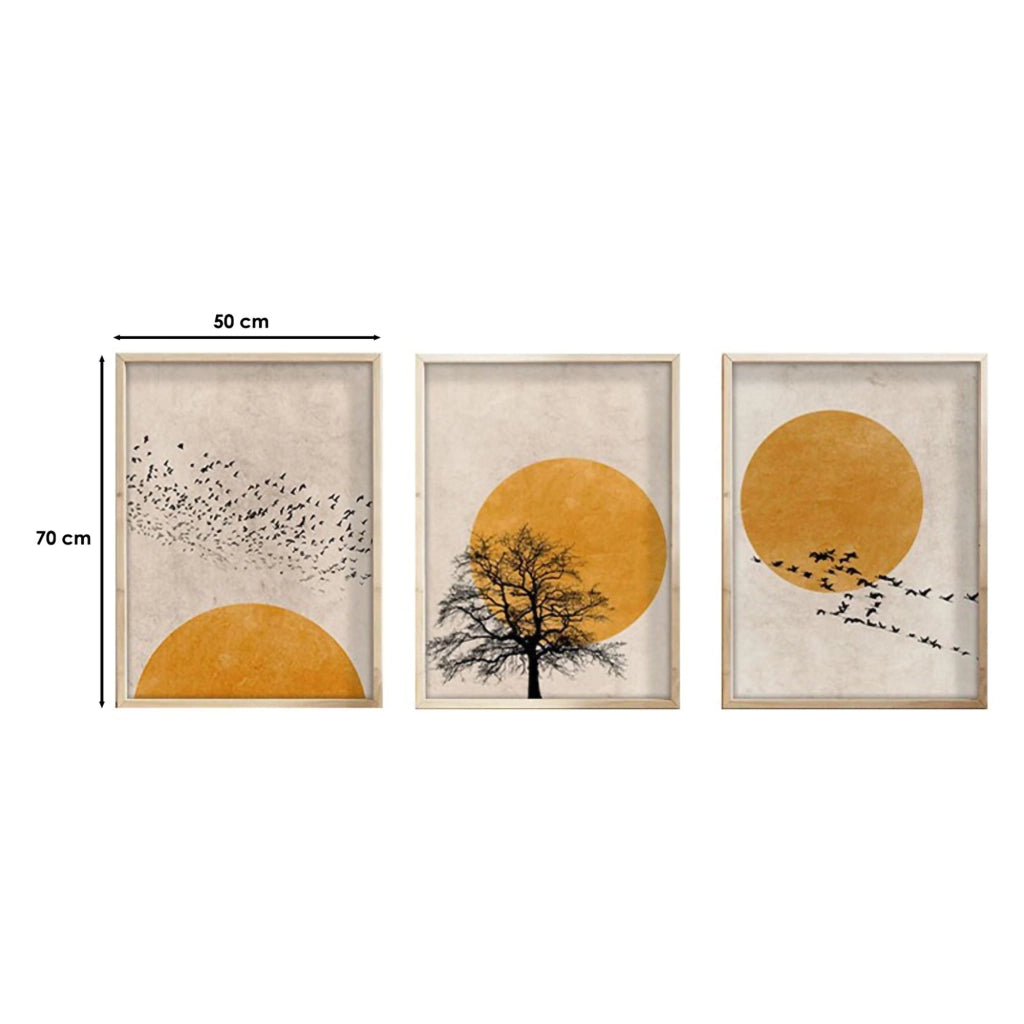 Menorika, Quadro Materiale Struttura in Legno Nobilitato, 50x70h cm Multicolore