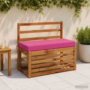 Cuscini per Panchina a 2 Pezzi SOEST 2 pz 100% Poliestere Rosa 949593