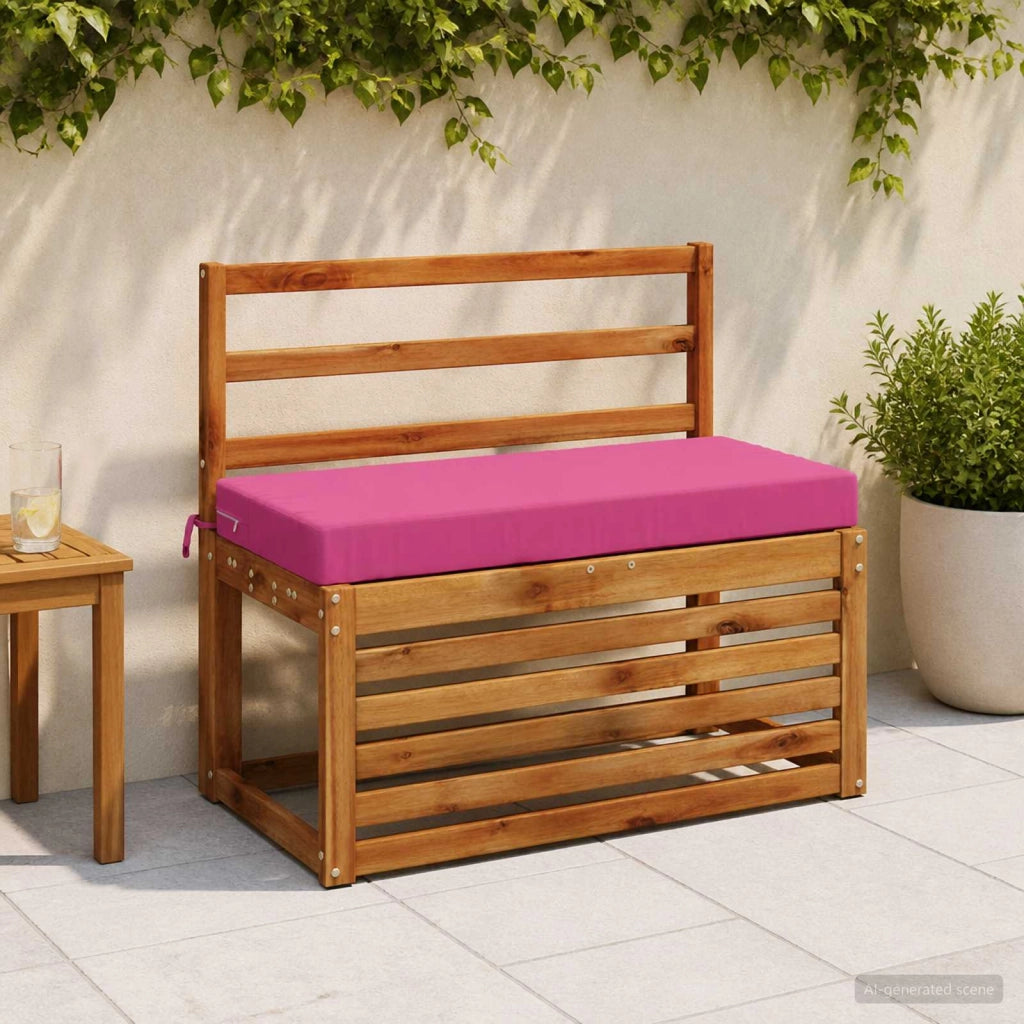 Cuscini per Panchina a 2 Pezzi SOEST 2 pz 100% Poliestere Rosa 949593