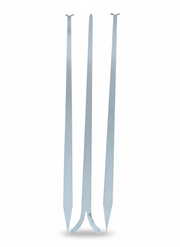 Spiedi per barbecue in Acciaio Inox AISI 304 lunghi 64 cm per Carne Pesce Verdure 3 pz