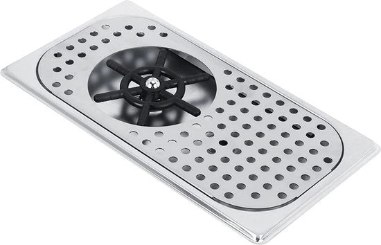 Macchina per pulire i boccali - Boccale in acciaio inossidabile - Pulizia dei boccali - Utilizzo domestico - Caffetteria albergo - 114 mm di diametro.