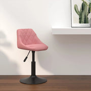 Sgabello da bar Rosa 46 x 44 x (62.5-77.5) cm Pelle sintetica 335321