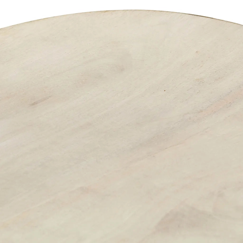 Sgabelli da Bar 4 pz in Legno Massello di Mango 320648
