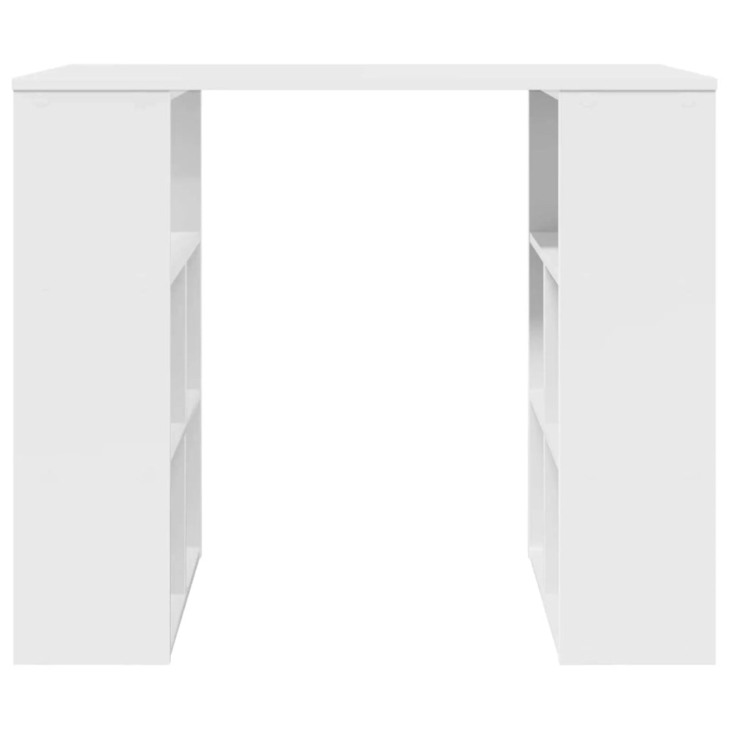 Scrivania | Tavolo da Ufficio Bianco 90 x 50 x 75 cm Legno multistrato