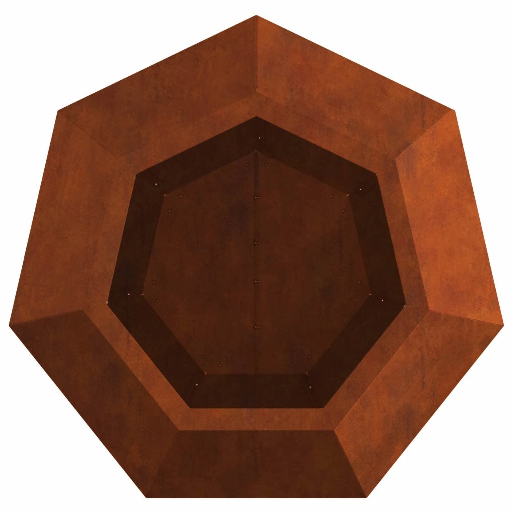 Fioriera Ruggine 50 x 50 x 40 cm 884064