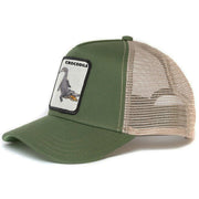 Cappellino da baseball COCCODRILLO verde