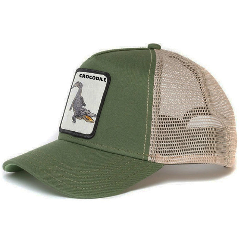 Cappellino da baseball COCCODRILLO verde