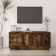Tavolino da Salotto-Tavolino da soggiorno-Tavolo Rovere Fumo 102x50x44 cm Legno Multistrato