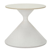 Tavolino VKH528, Bianco, Metallo, 45x45x39 cm