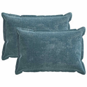 Federa 2 pcs HOUTEN Blu 50 x 70 cm Tessuto Chenille 919541