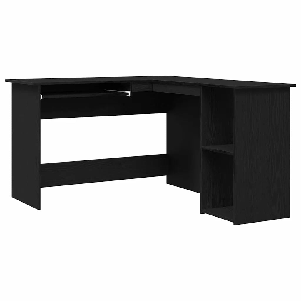 Scrivania ad angolo Rovere Nero 120 x 140 x 75 cm 862450