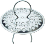 GRIGLIA LAVELLO INOX CON MOLLETTINA