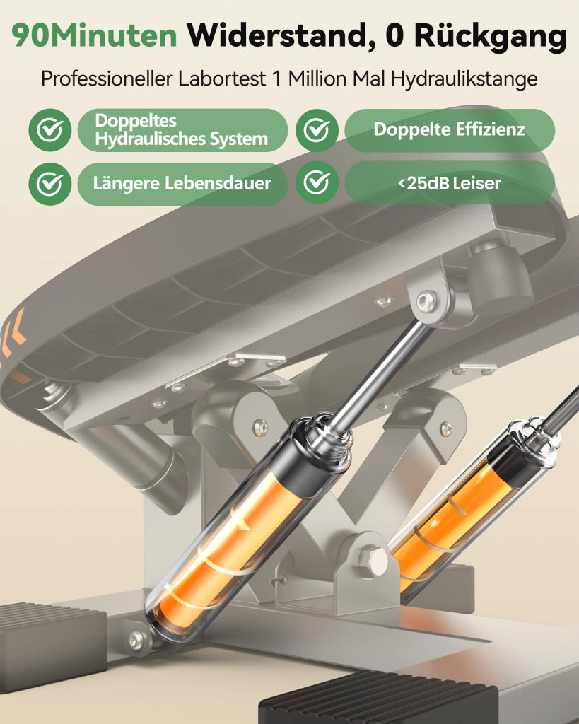 Stepper per Scale Fitness per Casa ¨C zephmum ¨C Attrezzo Allenamento Braccia Gambe Glutei