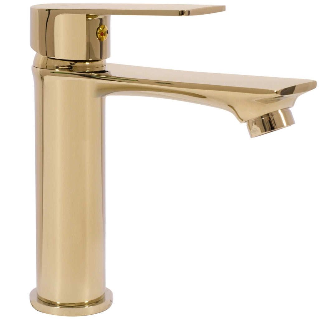 Rubinetto Da Lavabo Rea Mayson Gold Low