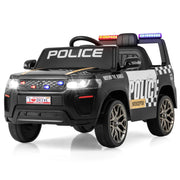 Auto della polizia per bambini 103 x 65 x 555 cm telecomando maggiore sicurezza stile moderno PP nero 20_0014637
