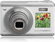 Camera Digitale 4K - Fotografia - Autofocus - Zoom Ottico 10x - Ultra HD - Doppia Schermuta - 60 MP - Antishock - Portatile - Esterna - Registrazione Video - Bianca .