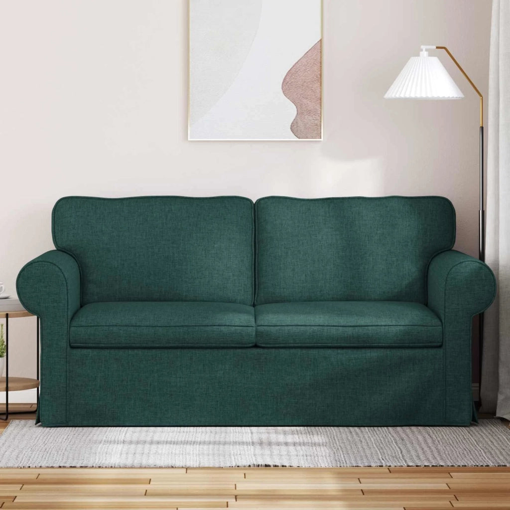 Divano Verde Scuro 175 x 82 x 80 cm Tessuto
