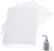 Set di bottiglie 250 pezzi - Bottiglie a compressione - Sacchetti per bottiglie - Sacchetti per bottiglie con tappo - Sacchetti di plastica monouso - Progettazione igienica - Bottiglie a compressione