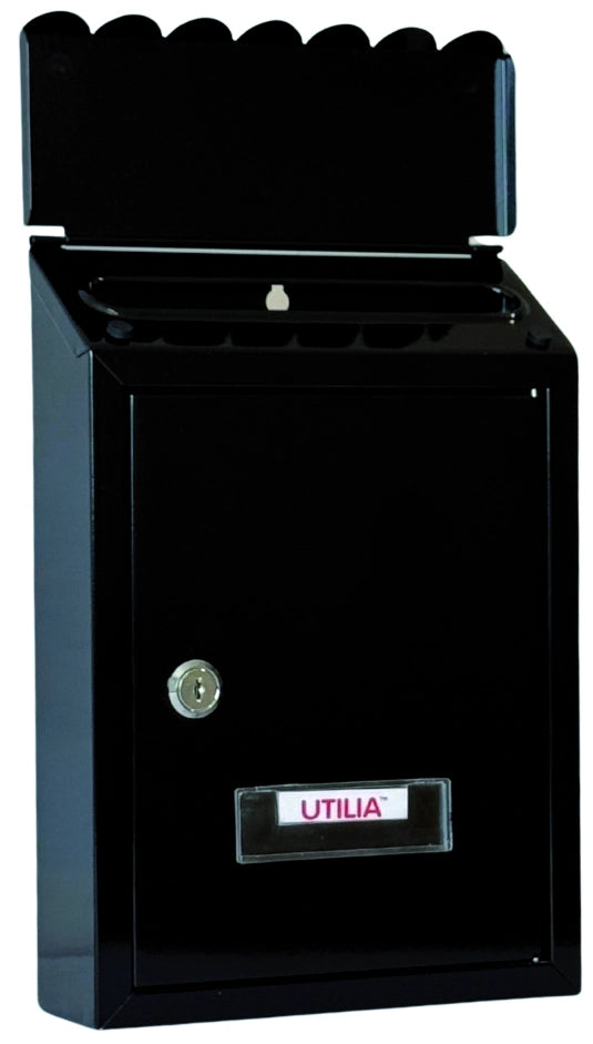 Utilia CASSETTA POSTALE CAPRI  col. Nero