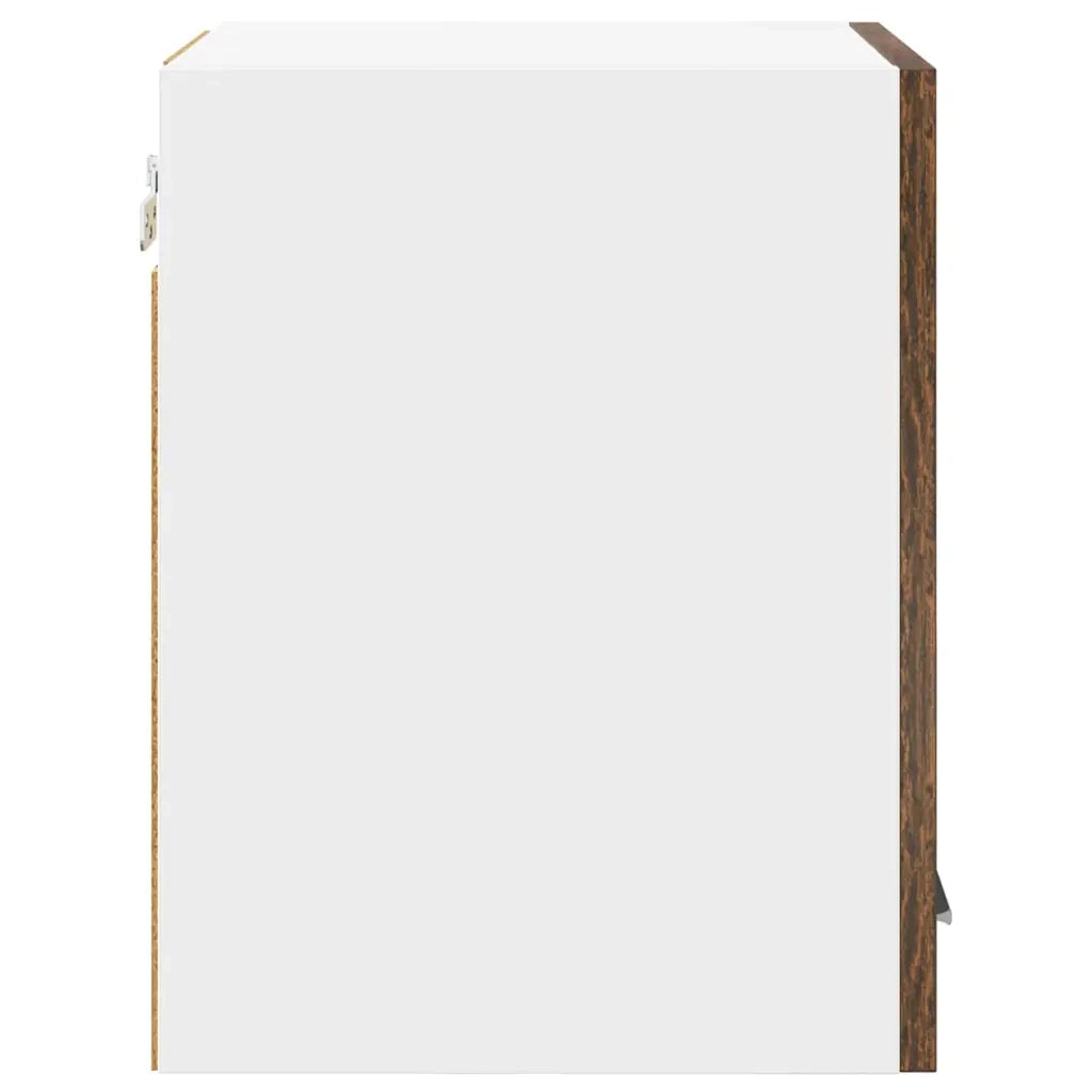 Armadio pensile Rovere Affumicato e Bianco 30 x 31 x 40 cm 884122