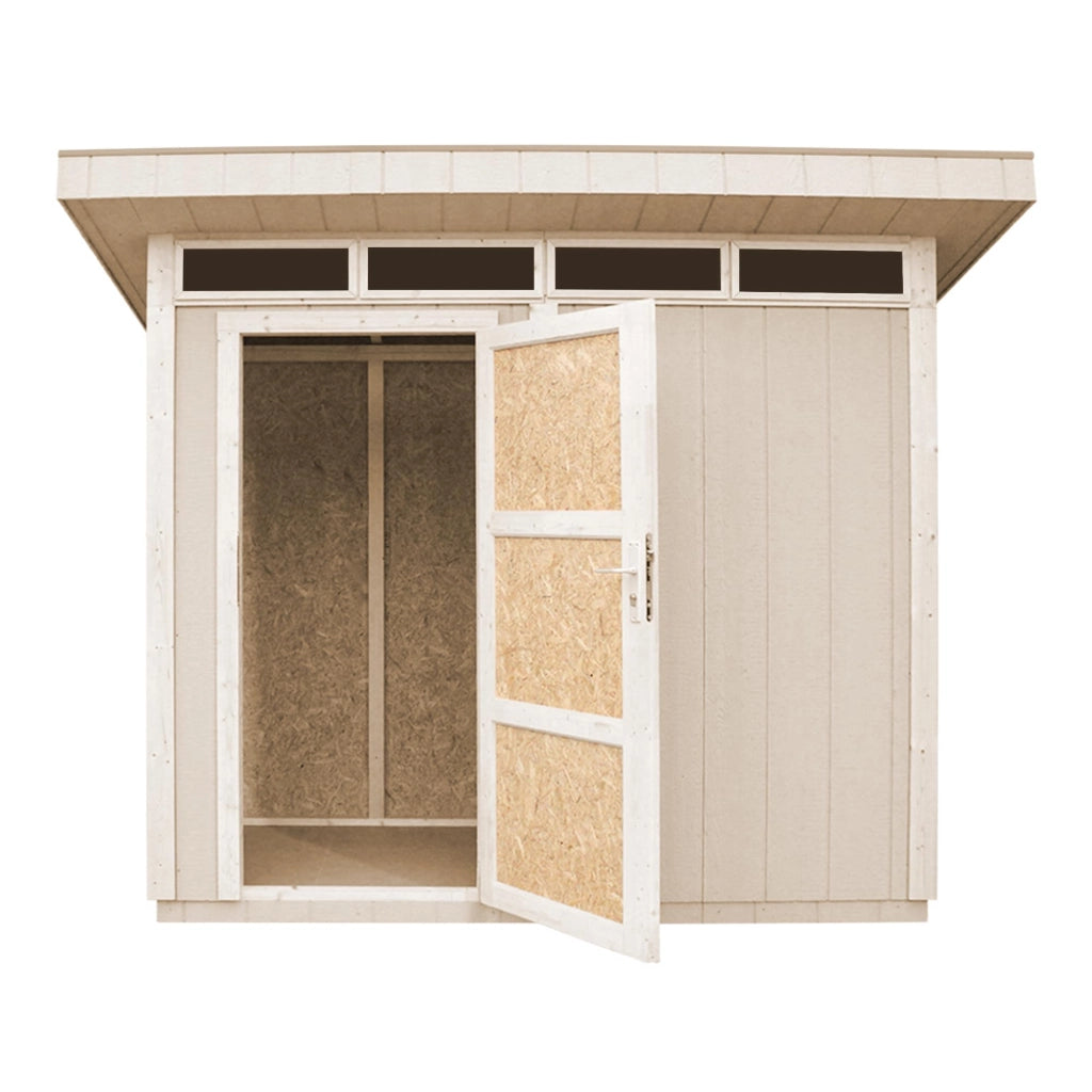 Casetta da Giardino di QUALIT? PREMIUM 3m?²-L161xW294cm - TIMBELA M901-TERRA BROWN