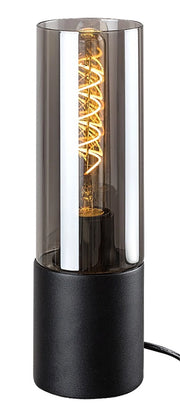 Lampada da tavolo moderna nera E27 Ronno Rabalux 74050