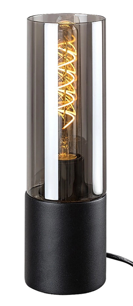 Lampada da tavolo moderna nera E27 Ronno Rabalux 74050