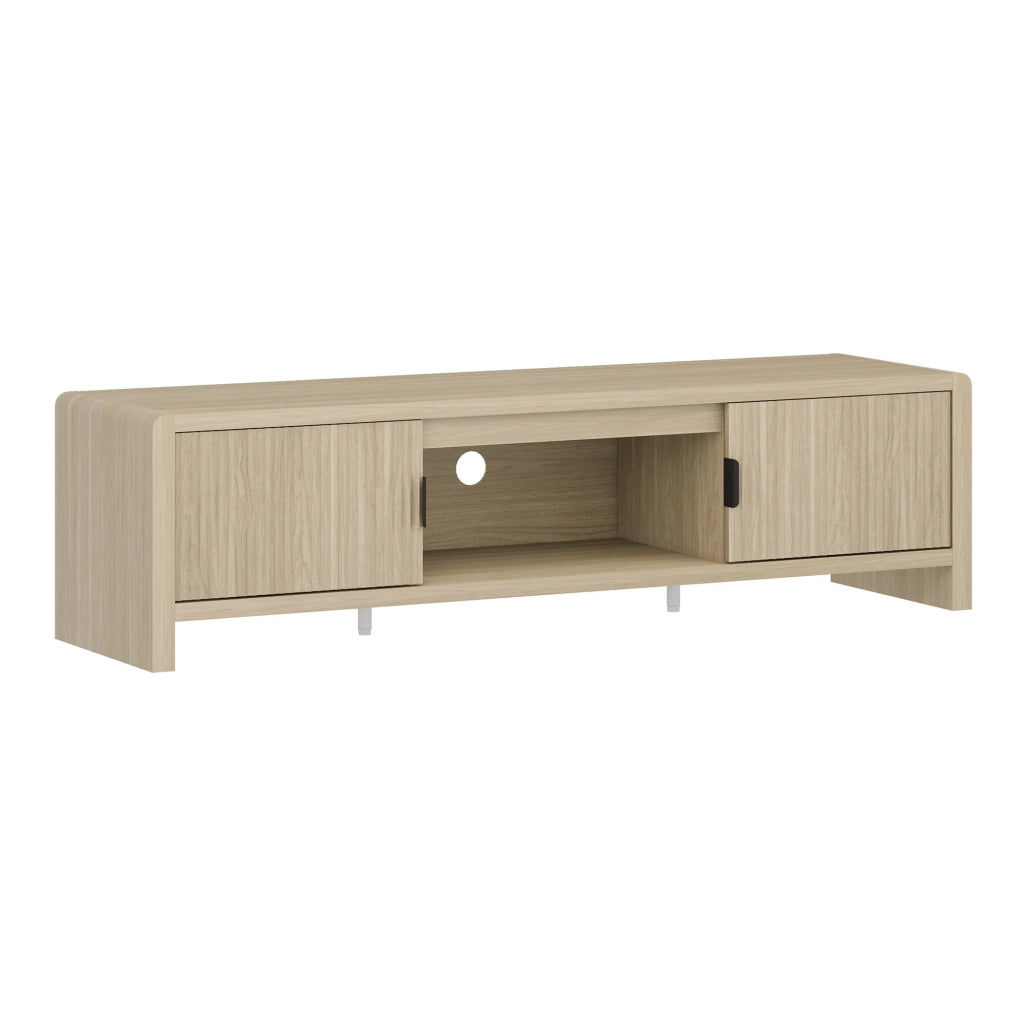 Mobile porta TV mobile porta TV per soggiorno mensola 150 x 40 x 40 cm effetto rovere 03_0010081