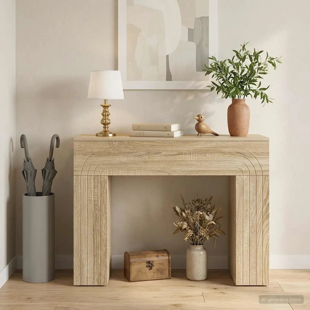 Tavolino da salotto Rovere Sonoma 102 x 35 x 75 cm