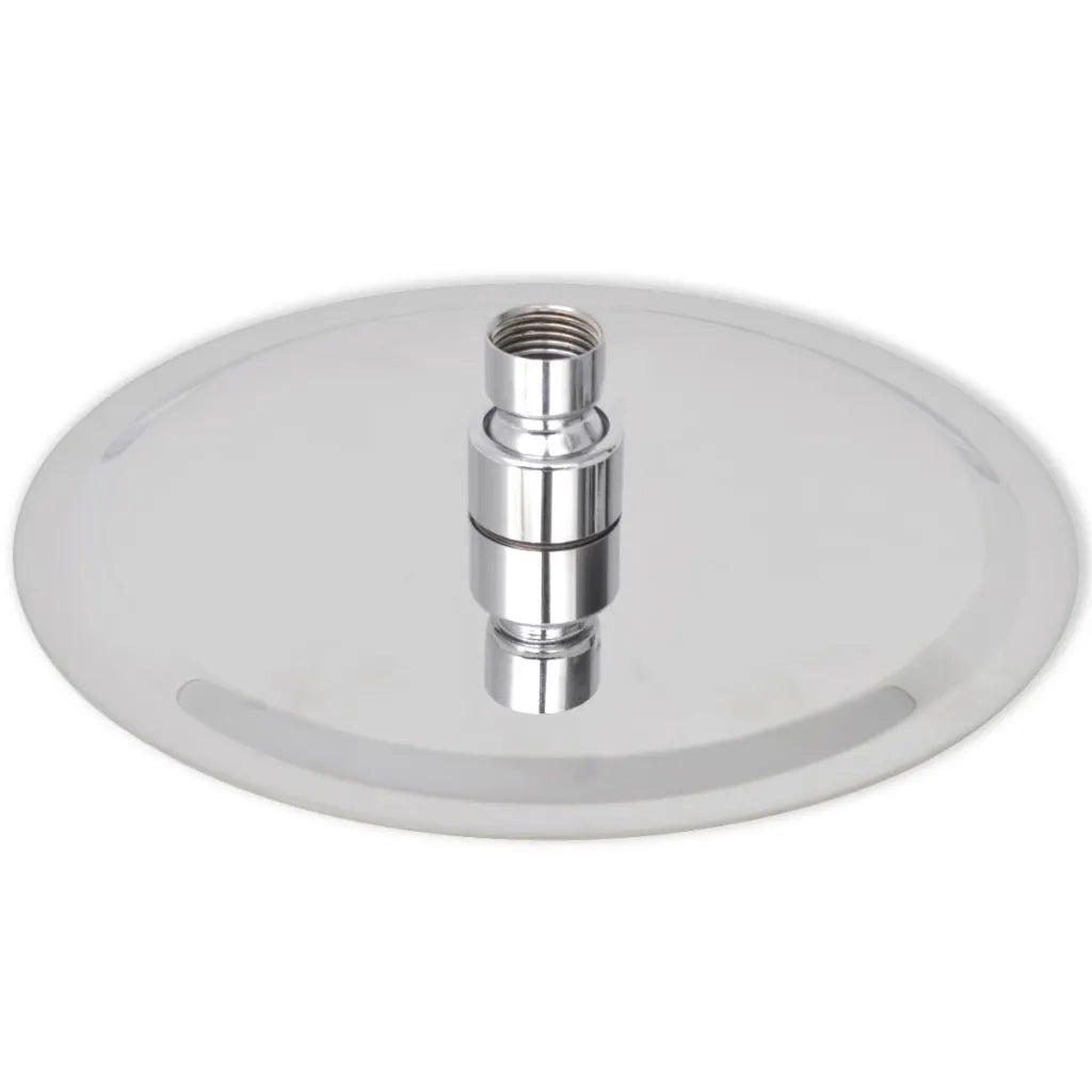 Testa Doccia a Pioggia in Acciaio Inossidabile 20 cm Rotonda cod mxl 53769