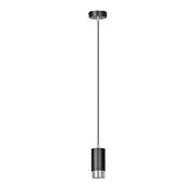 Lampada a sospensione Emibig Fumiko 1xGU10 nero/cromo