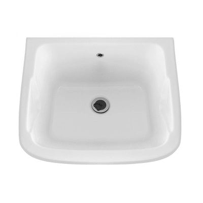 Pilozzo lavatoio 60x50 cm in ceramica da installare in appoggio