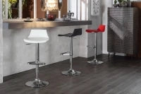 E-STYLO Sgabello moderno con alzata a gas, perfetto per arredare cucine, isole, penisole e angoli bar con stile e praticità, 39cm X 41cm H. 72/94cm