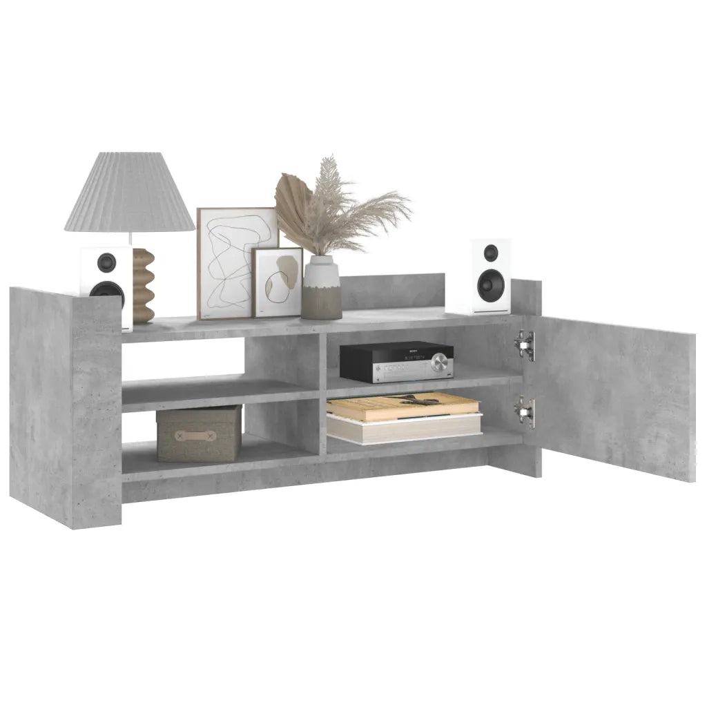 Mobile per TV-Credenza TV-Console TV Grigio Cemento 100x35x40 cm Legno Multistrato 706883