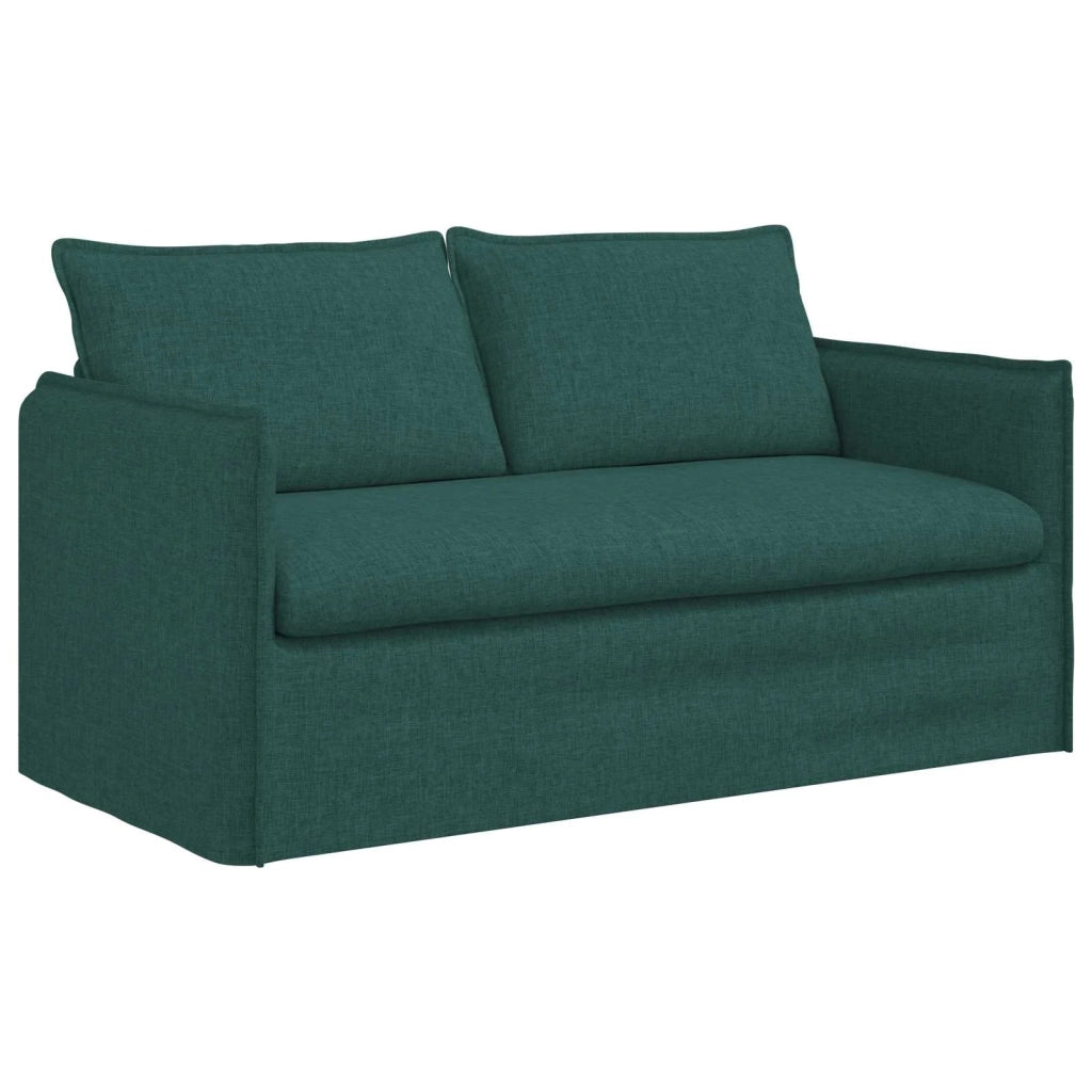 Divano Verde Scuro 156 x 82 x 85 cm Tessuto